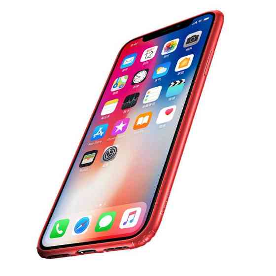 Чохол Baseus для iPhone X/X Soft Case Red (WIAPIPHX-SJ09) Київ