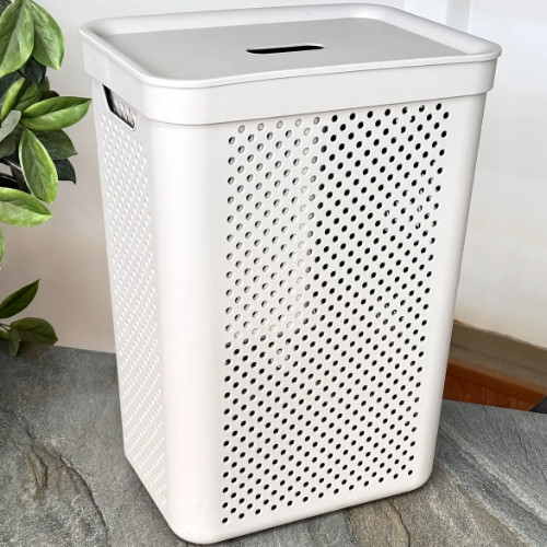 Кошик для білизни 45л з органайзером какао Simple Алеана Житомир