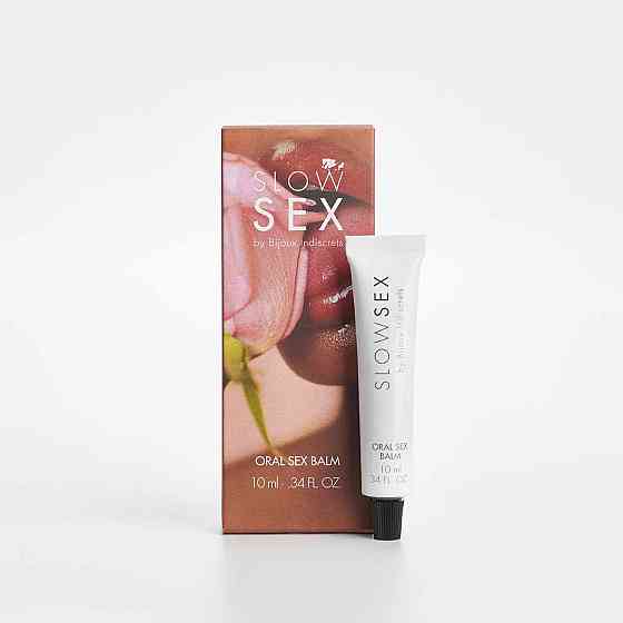 Бальзам для орального секса на водной основе ORAL SEX BALM Slow Sex Bijoux Indiscrets, 10 мл Sex Aura Киев