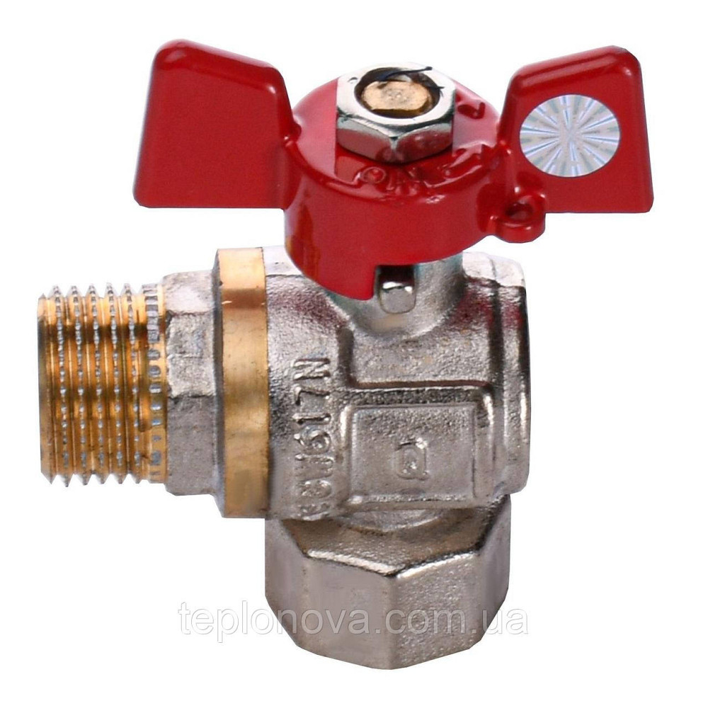 Кран кульовий кутовий PROFESSIONAL   1/2″ ЗВ КБ PN40 QP154 Чернівці - фото 2