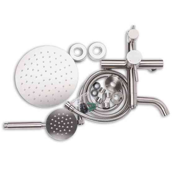 Душевая колонна со смесителем Zerix SUS-009-J из нерж. стали (ZX3240) Киев