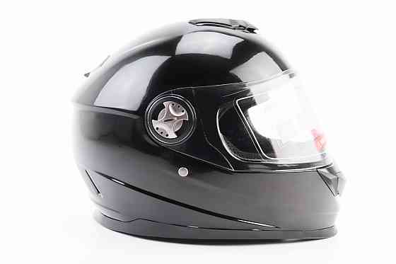 Шолом інтеграл, закритий BLD-М65 S (55-56см), ЧОРНИЙ глянець Киев