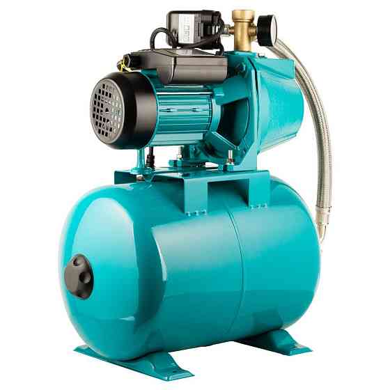 Станция 0.75кВт Hmax48м Qmax 55л/мин (самовсасывающий насос) 24л Украина AQUATICA JETa80A5/UA (775092/24) Ровно