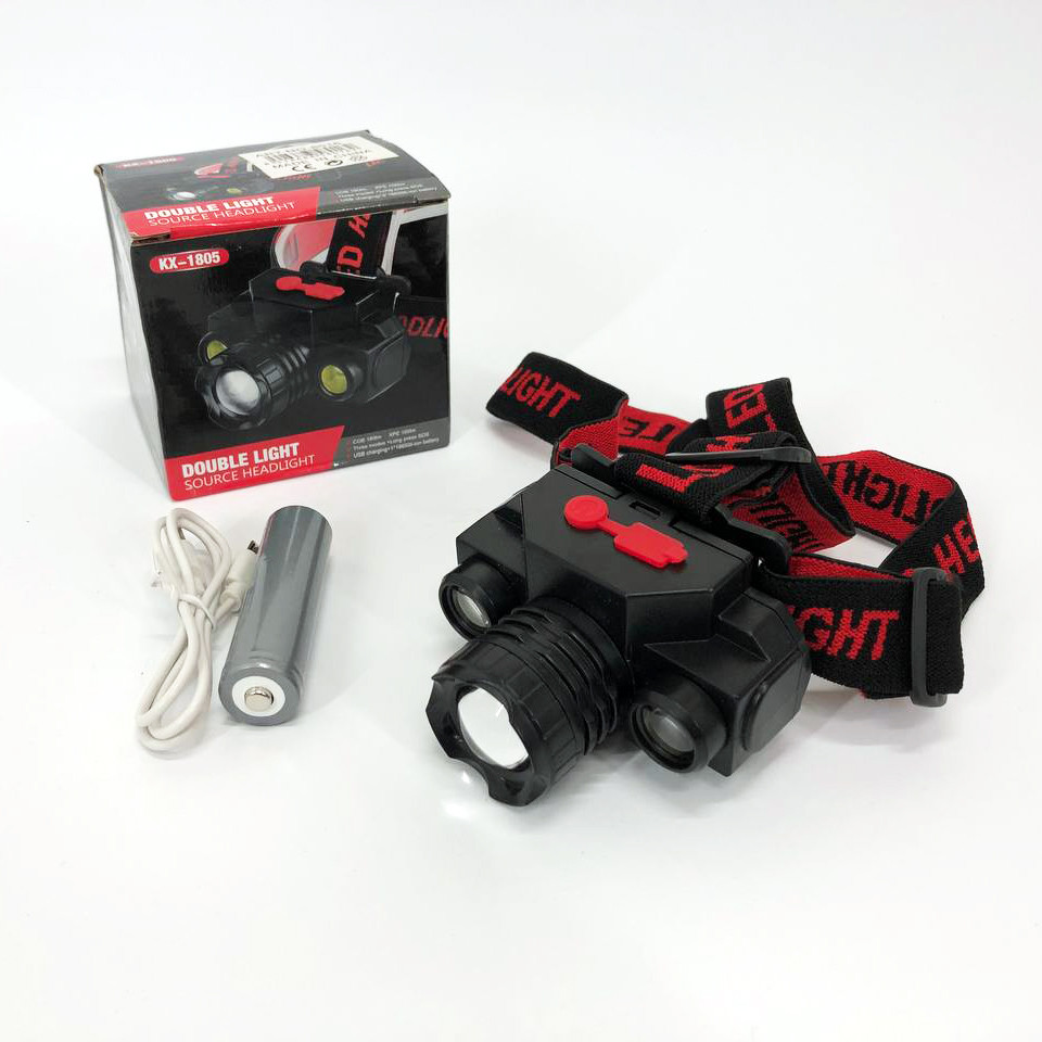 Фонарь налобный для рыбалки Police Bailong, Фонарь аккумуляторный для рыбалки, Фонарик диодный налобный BN-61 Львов - изображение 1