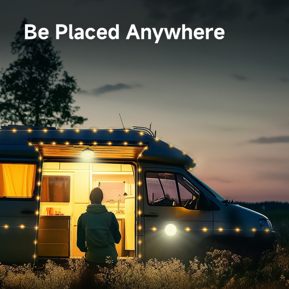 Кемпінговий ліхтар-гірлянда NexTool Milky Way - GW20, біла (20 метрів) Ровно - изображение 9