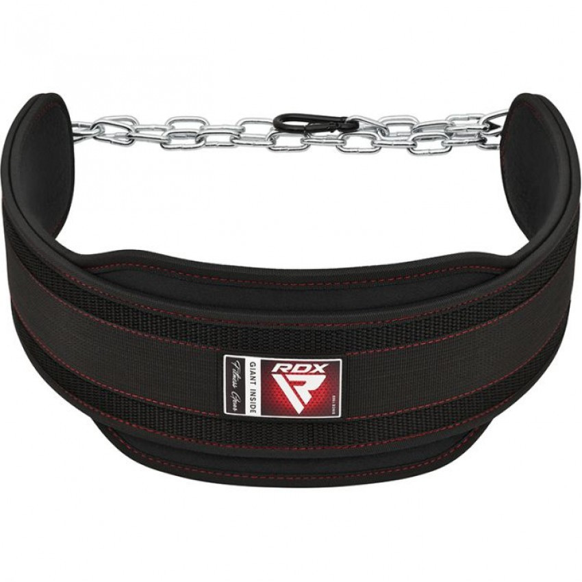 Пояс для додаткових навантажень RDX для тренувань з вагами та силових вправ Київ - фото 3