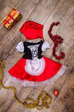 Карнавальний костюм "Червона шапочка" ріст 98, 110 топ Крохатушка одяг Київ