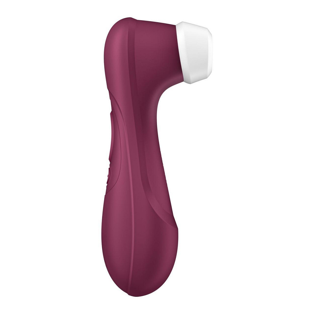 Вакуумний кліторальний стимулятор Satisfyer Pro 2 Generation 3 with Liquid Air Wine Red Sex Aura Київ - фото 3