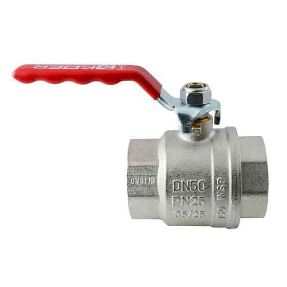 Кран кульовий ГГВ Koer Extreme KE.214-50 - 2" FF ручка "важіль" червона (KR5749)   ( 22568 ) Харків