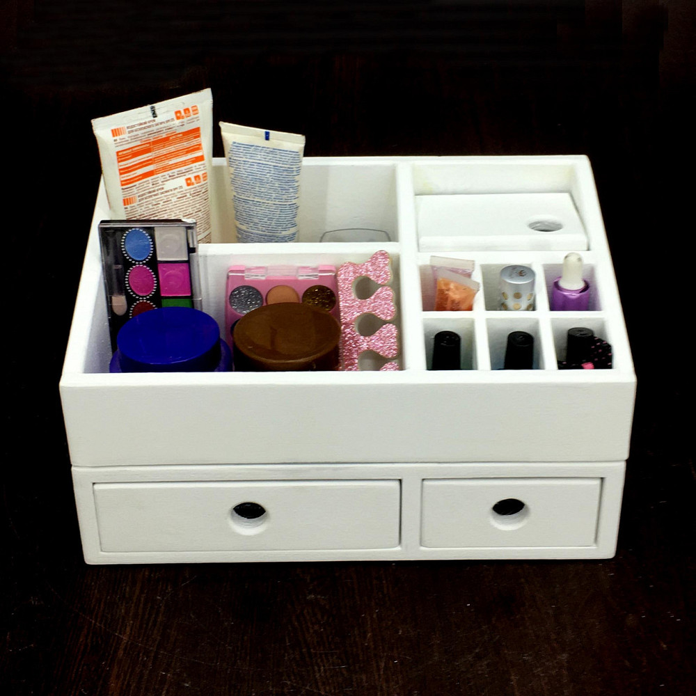 Органайзер для косметики "Марція" зефір Миколаїв - фото 1