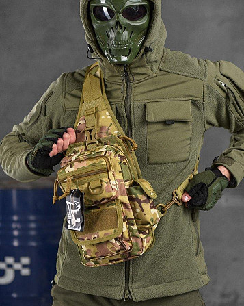 Рюкзак тактический (Сумка-слинг) SILVER KNIGHT mtk (184) ВТ6746 Одесса - изображение 1