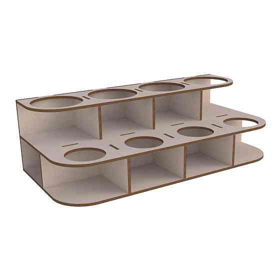 Подставка под соки EKOSTAR деревянная 442х210х135 Киев