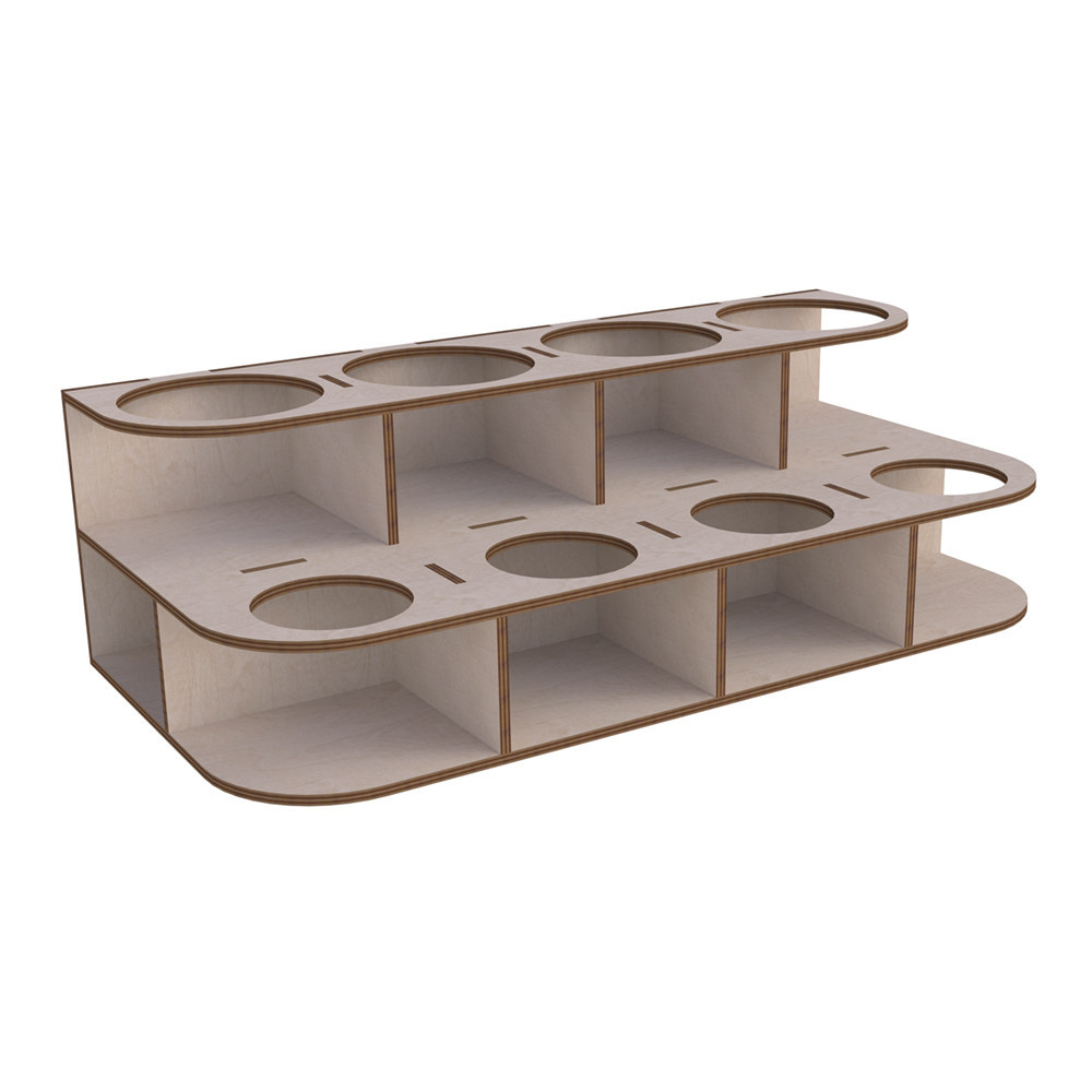 Подставка под соки EKOSTAR деревянная 442х210х135 Киев - изображение 2