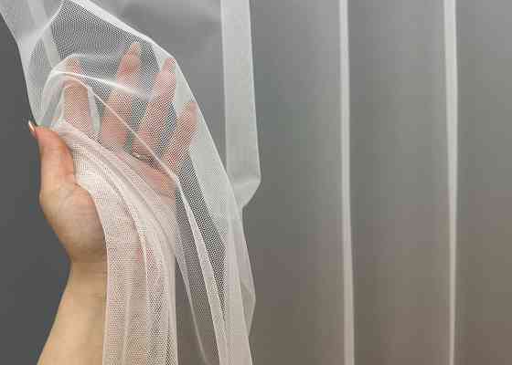 Тюль VR-Textil 1650т Грек-сетка омбре Какао 300х270 см (42-0626) Киев