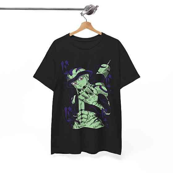 Футболка для мальчика аниме Хунтер Ксхунтер Аниме Меруем оверсайз (рост от 165 до 180 ) Черний AnimeJ0127m Днепр