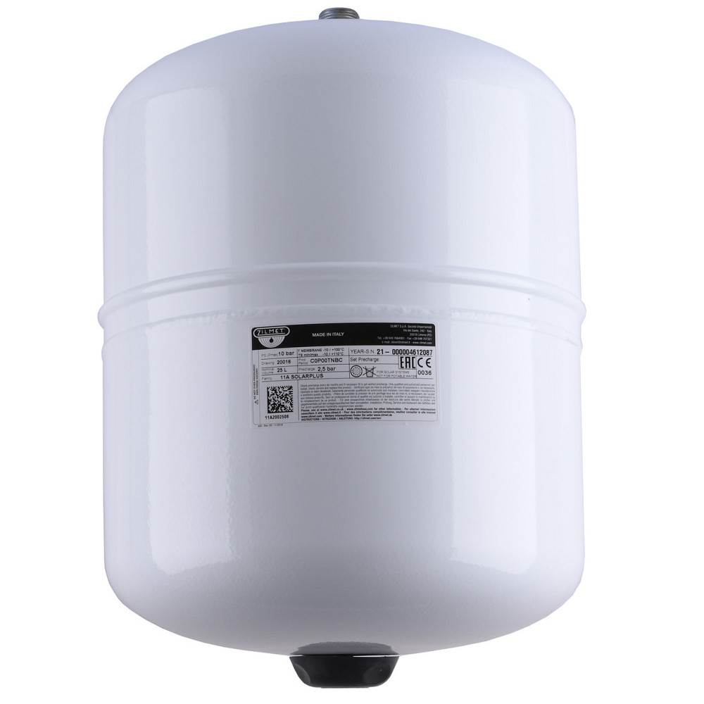 Бак Zilmet solar-plus для систем солнечного отопления 25л 10bar ( 11A2002506 ) Киев - изображение 1