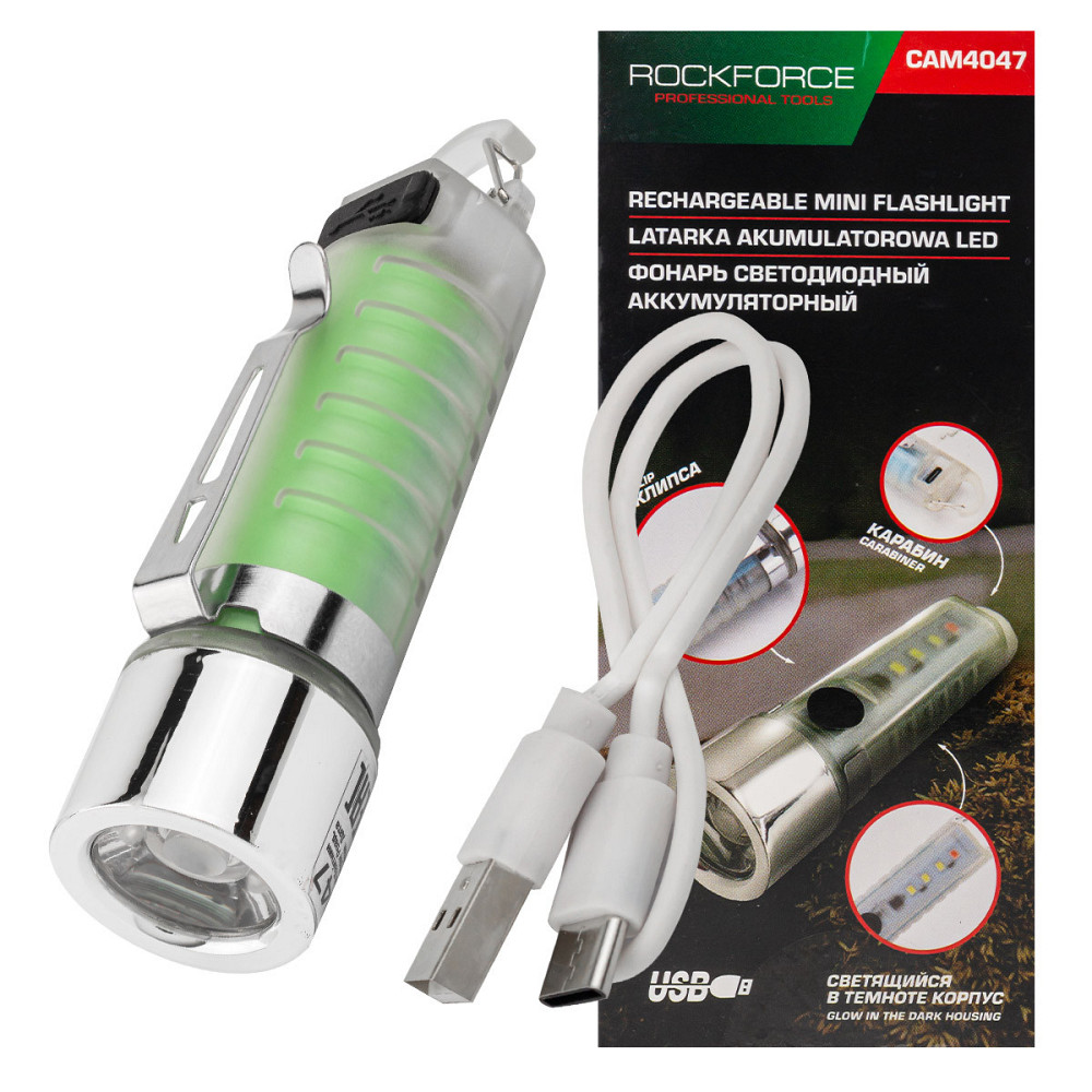Ліхтар світлодіодний акумуляторний Rockforce RF-CAM4047 Одеса - фото 5