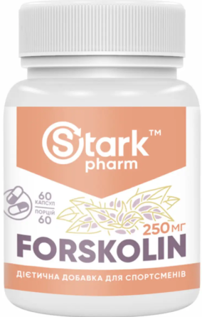Форсколін Stark Pharm Stark Coleus Forskolin 250 mg 60 капс Київ