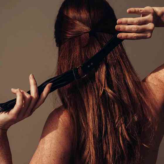 Флогер Bijoux Indiscrets MAZE - Tassel Flogger Black Sex Aura Київ