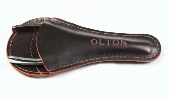 OLTON професійні кусачки для кутікули XL (нашкірниці), титанові довжина ріжучої частини - 15-17 мм Київ