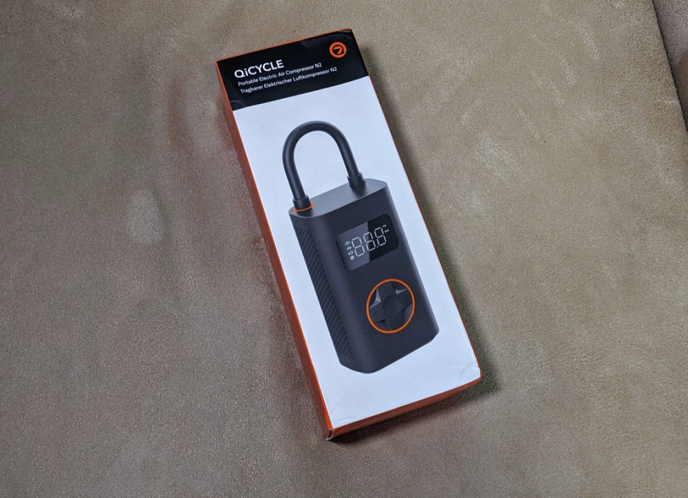 Портативний насос-компресор Xiaomi Mijia Qicycle N2 2023 Air Pump Київ - фото 2