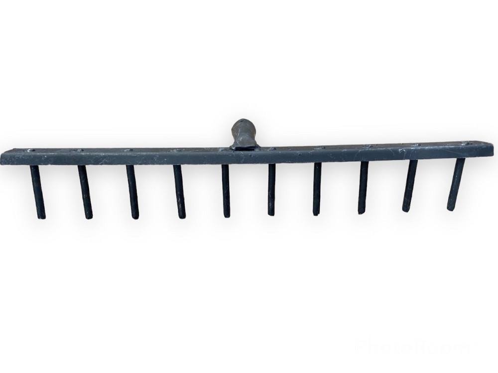 Граблі штирьові посилені, металеві (10 зубів) Харків - фото 1