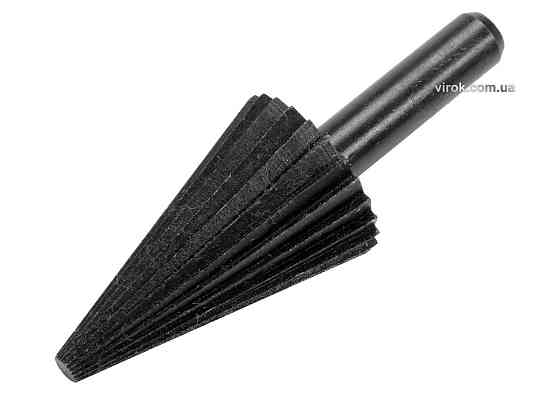 Фреза конусна по сталі і алюмінію YATO для дрилі : Ø= 4-24 мм, з шпинделем Ø= 8 мм [10/120] Одеса