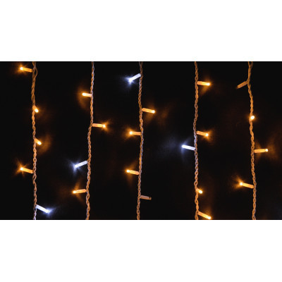 Гірлянда Delux ICICLE 108LED 2x1 м Білий flash Жовтий/Білий IP44 (90015179) Вінниця - фото 1