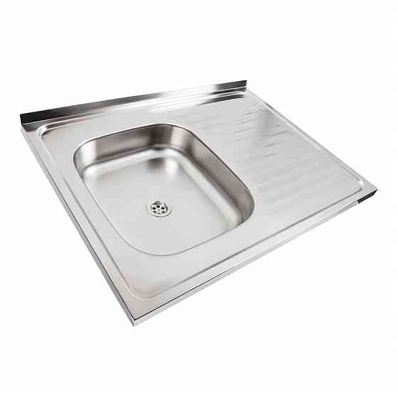 PLATINUM Мийка кухонна з нержавіючої сталі Platinum 8060 L (0,4/120 мм) Киев