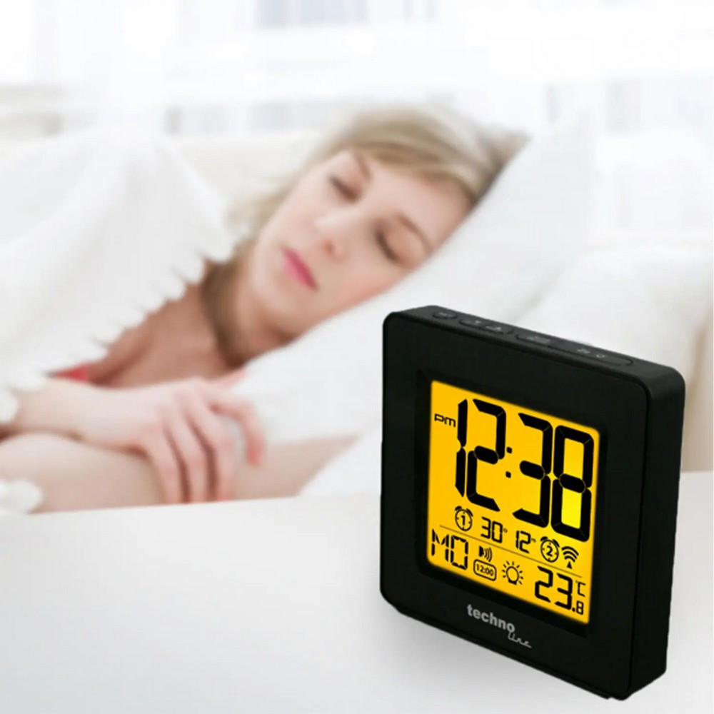 Часы настольные Technoline WT330 Black (WT330) Киев - изображение 3