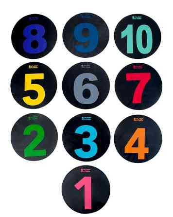 Пронумерованные маркеры полей Pure2Improve PURE SPOTS TRAINER Киев