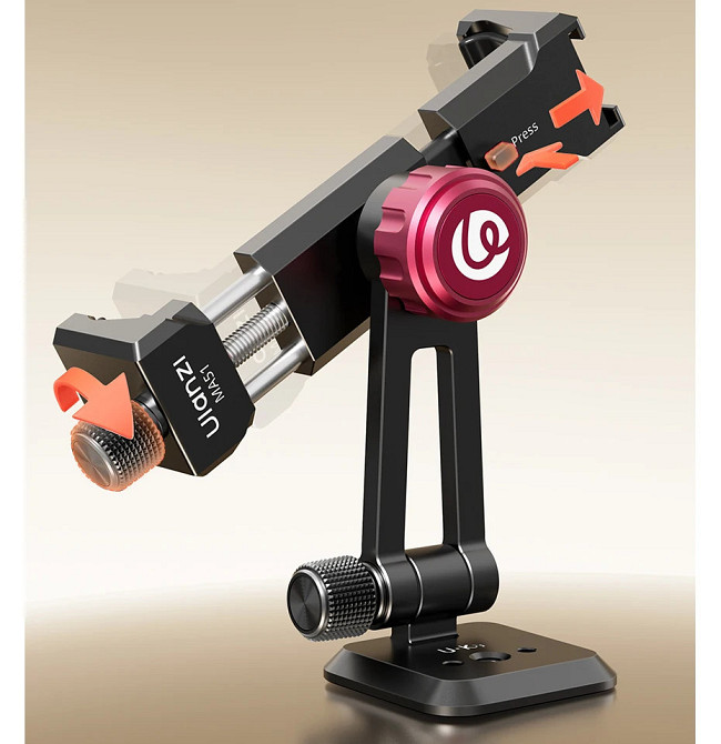 Держатель для телефона на штатив с наклоном и поворотом быстросъемный Uka Ulanzi MA51 Киев - изображение 4