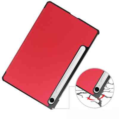 Чехол для планшета BeCover Smart Case Samsung Galaxy Tab S10 FE (SM-X520/SM-X526) 10.9" Red (713280) Винница