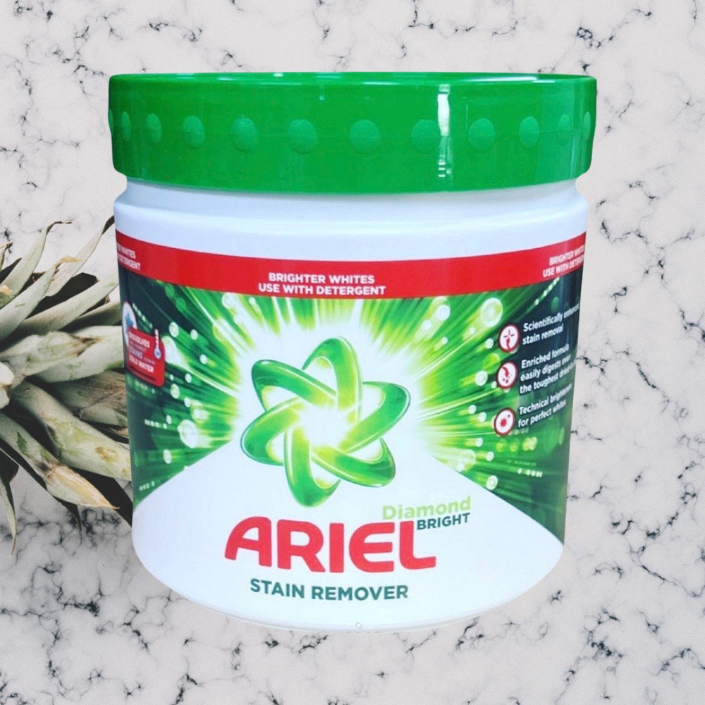 Плямовивідник-відбілювач Ariel Diamond Bright порошок для білого 500 г Виноградов - изображение 2