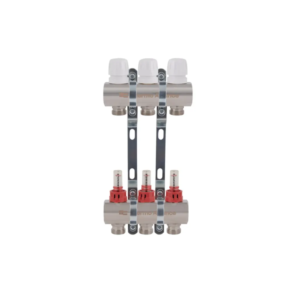Колектор із витратомірами Thermo Alliance Standart 1" 3 виходи SD235W3 Київ - фото 18