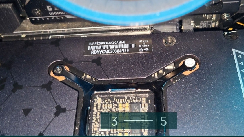 Видеокарта Asus TUF RTX 4070 Ti на 12Gb відеопам'яті Київ - фото 3