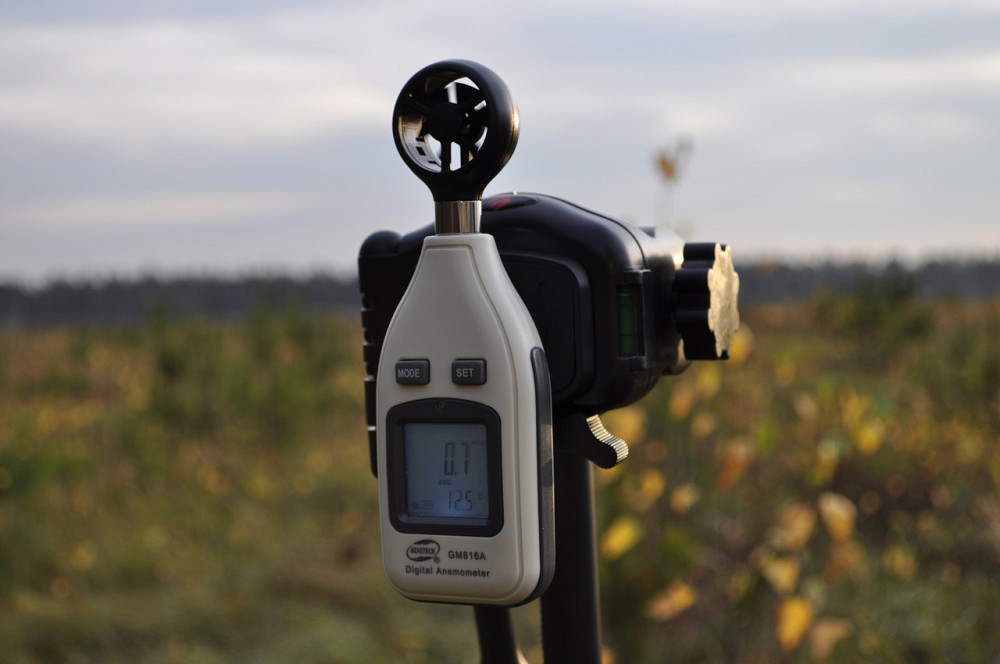 Цифровий анемометр 0,1-30 м/с, -10-45 °C BENETECH GM816A Київ - фото 3