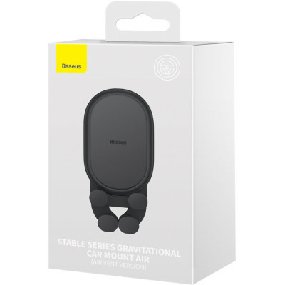 Универсальный автодержатель Baseus Stable Gravitational Car Mount Air (Air Outlet Version) (SUWX020001) Винница - изображение 3