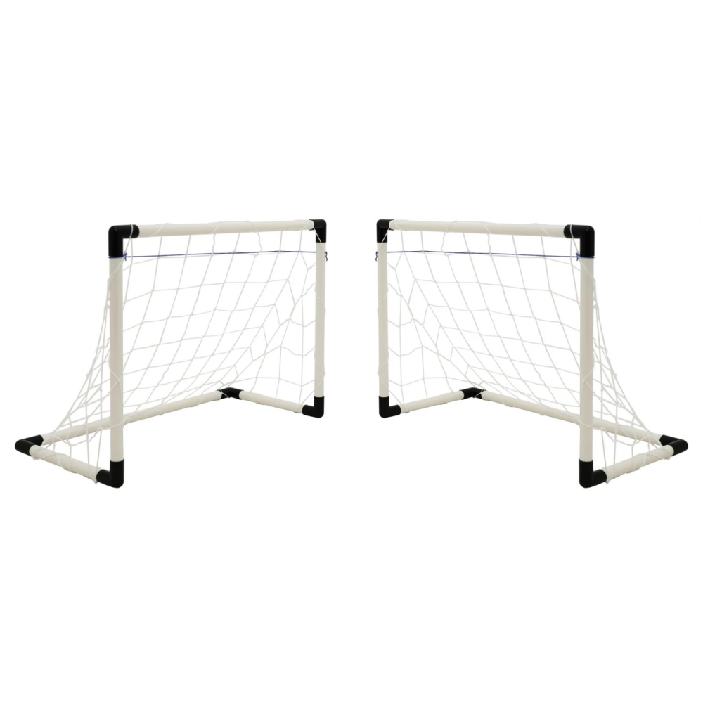 Ворота футбольні дитячі Ramiz TY6603 143 x 110 x 70 см, чорно-білі Київ - фото 2