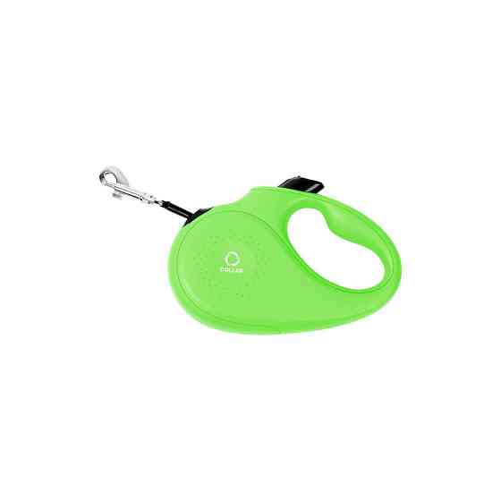 Повідець-рулетка CoLLaR для собак, розмір XS, 12 кг, 3 м, світловідбивна стрічка, салатовий Київ