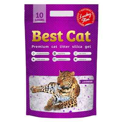 Наполнитель для туалета Best Cat Purple Lawanda Силикагелевый 10 л (4820281500411) Вінниця
