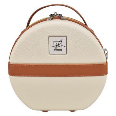 Косметичка Semi Line Бьюти-кейс 5L Ecru/Brown (DAS302665) Винница - изображение 4