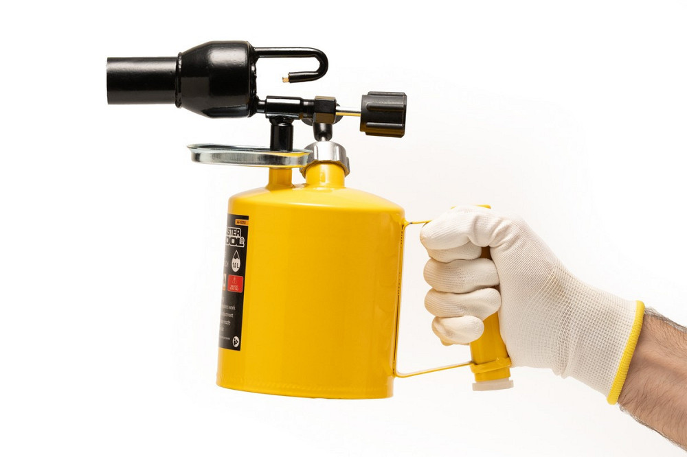 Лампа паяльна бензинова MASTERTOOL 1.0 л 1100 °C 32 мм 1200 г/рік 0.25 МПа 44-5210 Рівне - фото 3