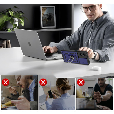 Чехол для мобильного телефона BeCover Military Motorola Moto G04/G04s Blue (713063) Винница - изображение 5