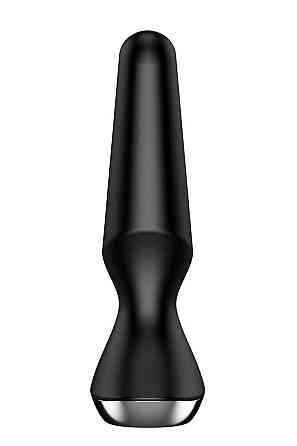 Анальная пробка с функцией управления с смартфона Satisfyer Plug-Ilicious, черный Sex Aura Киев