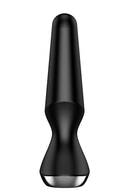 Анальная пробка с функцией управления с смартфона Satisfyer Plug-Ilicious, черный Sex Aura Киев - изображение 5