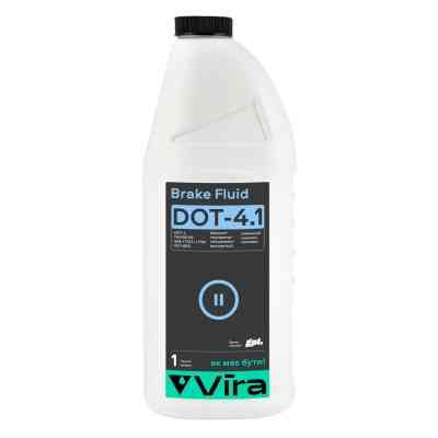 Тормозная жидкость VIRA Brake Fluid DOT-4.1 1 л (VI1102) Винница