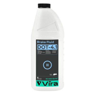 Тормозная жидкость VIRA Brake Fluid DOT-4.1 1 л (VI1102) Винница - изображение 1