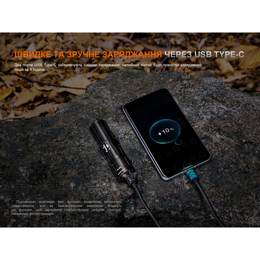 Налобний ліхтарик Fenix ​​HM75R SE 1600 лм Type-C IP68 Вінниця - фото 10