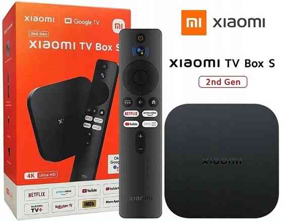 Приставка: Xiaomi Mi Box S 4K Gen2 Smart Бокс , Smart TV Stuck T2 Плеер! Харьков